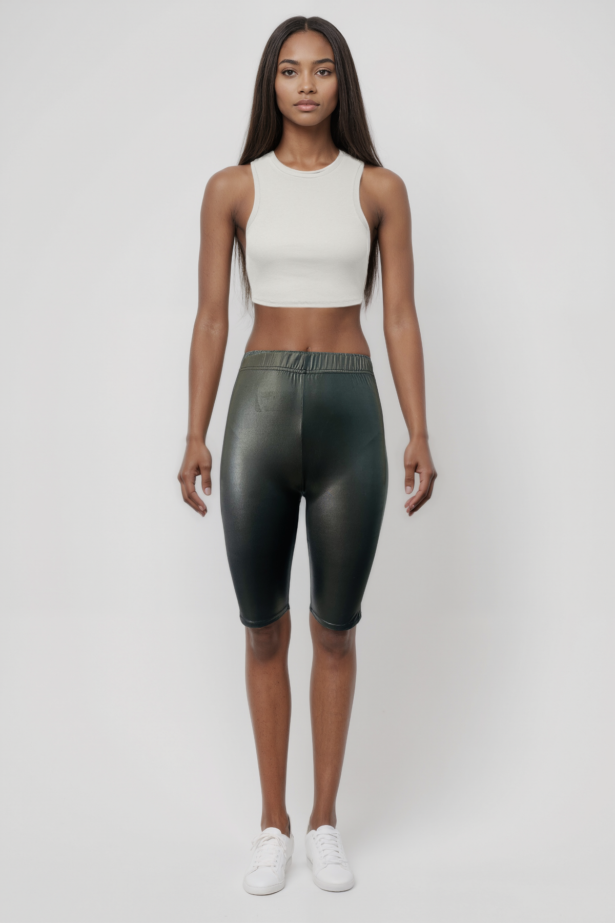 Siyah Polyester Elastan Karışımlı Kadın Biker Şort LUCINE BIKE SHORTS - Shorts - Westmark London EU(TR) Store Organik Pamuklu Sürdürülebilir Moda