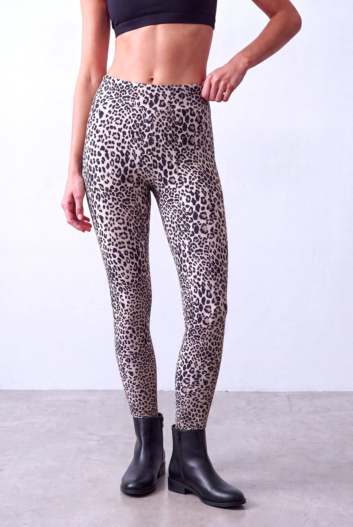 Leopar Desenli Kadın Leopar Desenli Süprem Yüksek Bel Lastikli Tayt PIPPA - Leggings - Westmark London EU(TR) Store Organik Pamuklu Sürdürülebilir Moda