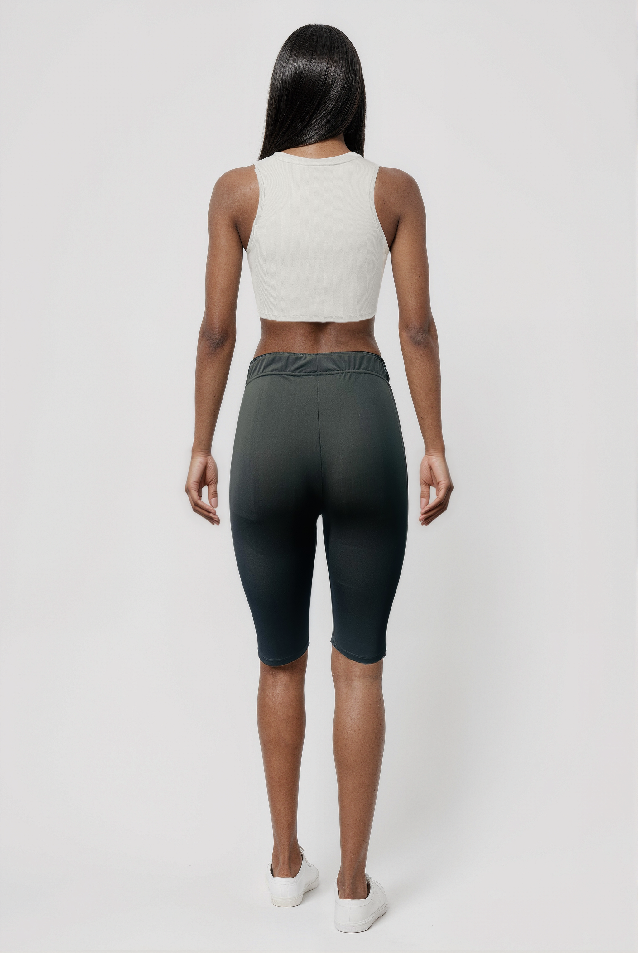 Siyah Polyester Elastan Karışımlı Kadın Biker Şort LUCINE BIKE SHORTS - Sweatpant - Westmark London EU(TR) Store Organik Pamuklu Sürdürülebilir Moda