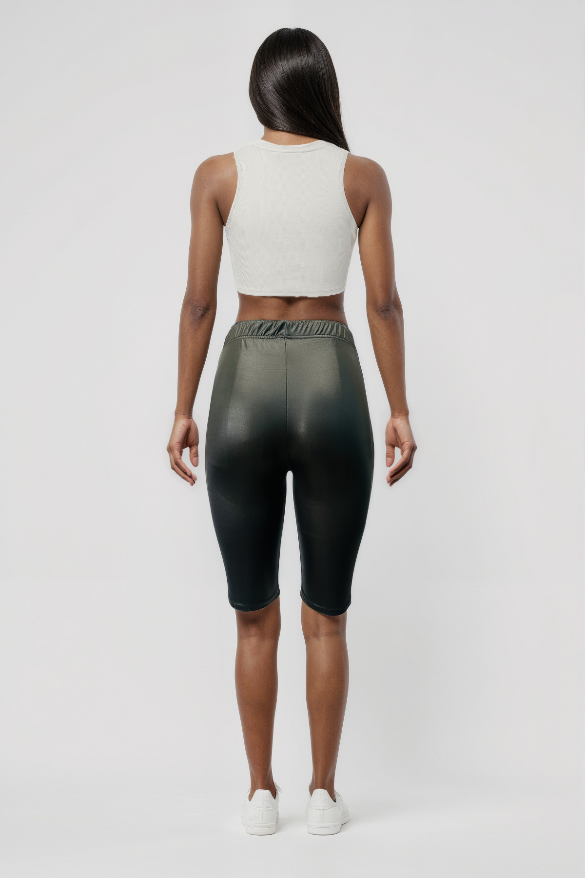 Siyah Polyester Elastan Karışımlı Kadın Biker Şort LUCINE BIKE SHORTS - Sweatpant - Westmark London EU(TR) Store Organik Pamuklu Sürdürülebilir Moda
