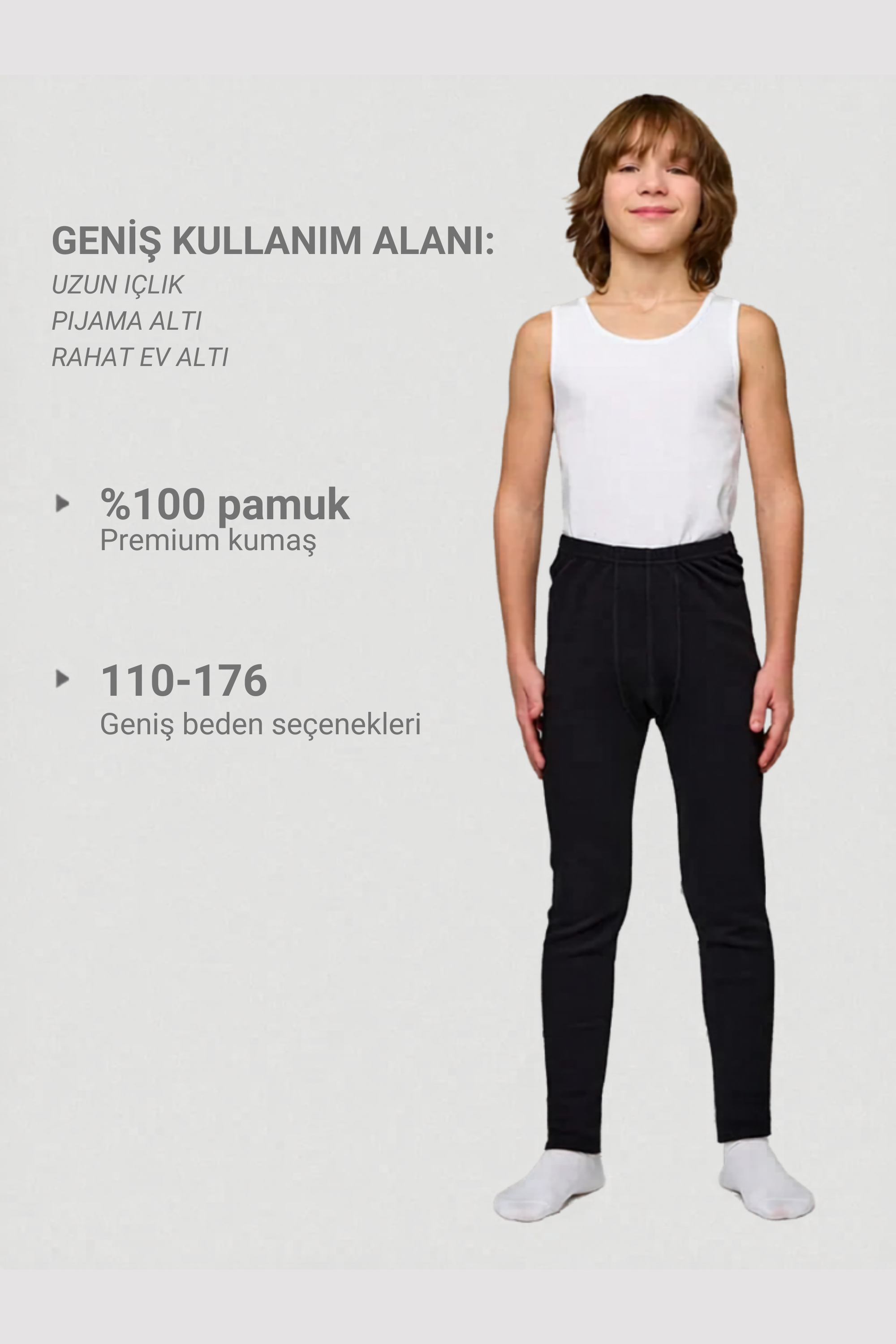 Siyah Pamuk Erkek Çocuk Eşofman Altı LCMIRO - Pants - Westmark London EU(TR) Store Organik Pamuklu Sürdürülebilir Moda