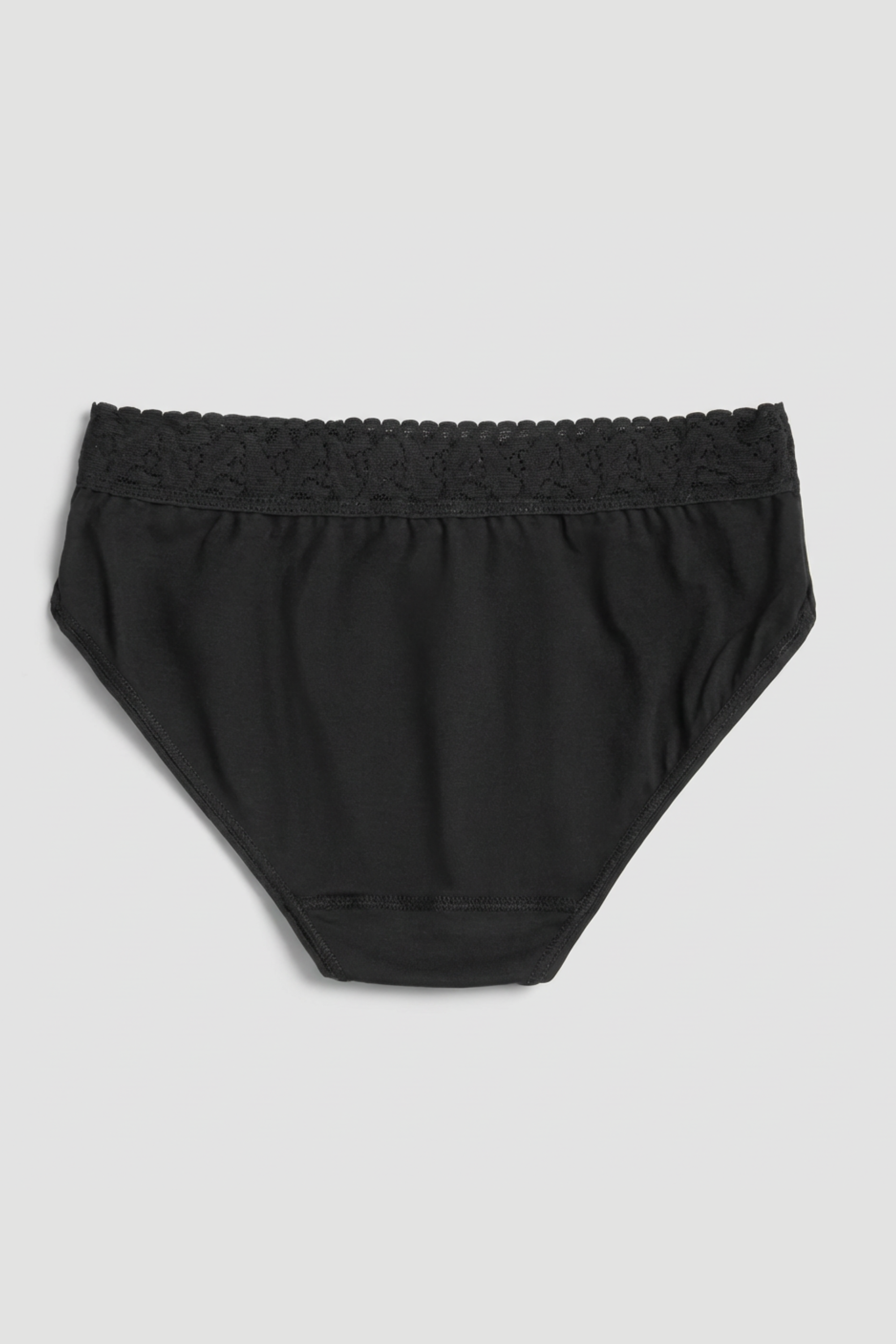3'lü Siyah Pamuk / Elastan Kız Çocuk Üstten Dantelli Slip Külot Set LCPOLINA - Underwear - Westmark London EU(TR) Store Organik Pamuklu Sürdürülebilir Moda