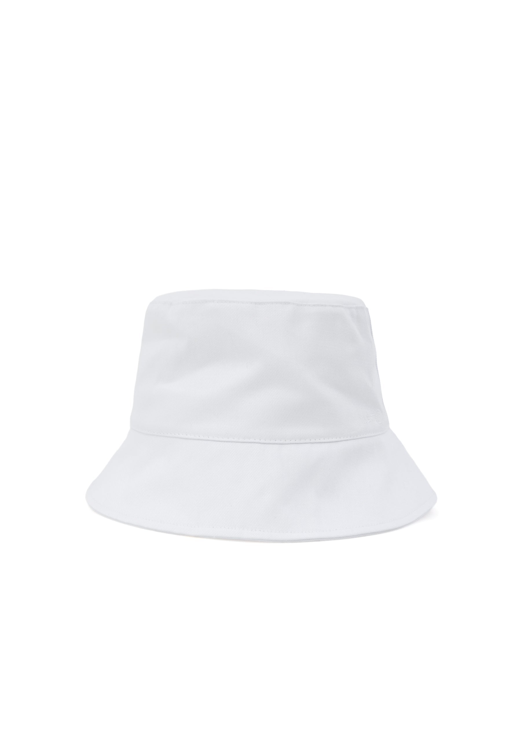 Beyaz Pamuklu Bucket Şapka WMBOBBY - Hat - Westmark London EU(TR) Store Organik Pamuklu Sürdürülebilir Moda