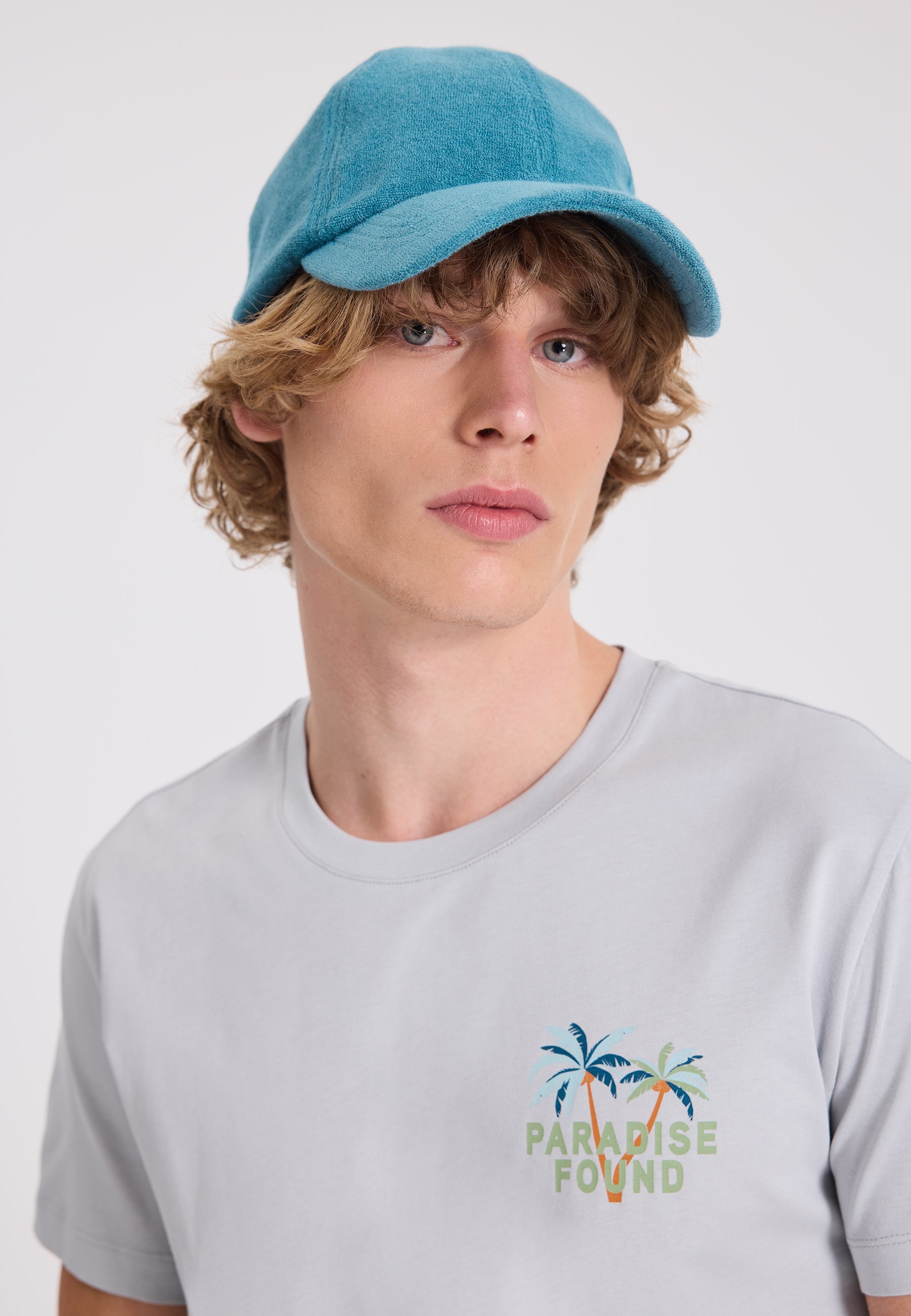 Mavi Havlu Kumaş Cap Şapka WMTOWEL - Hat - Westmark London EU(TR) Store Organik Pamuklu Sürdürülebilir Moda