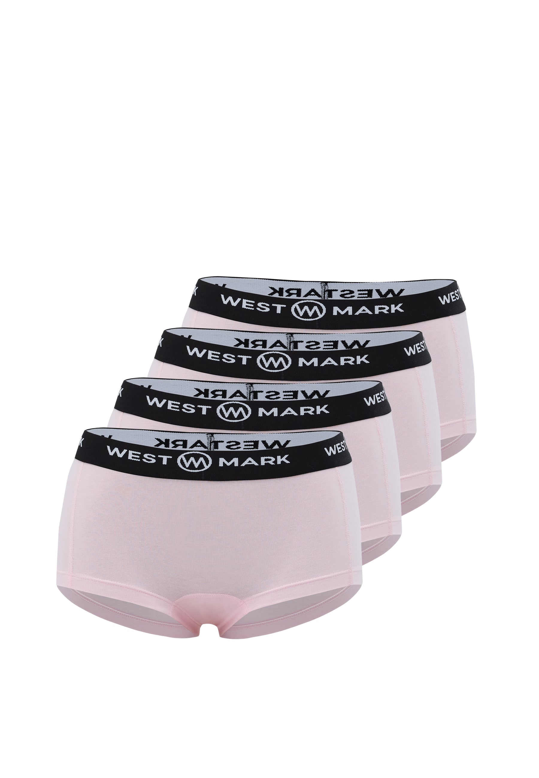 4’lü Pembe Pamuk Elastan Karışımı Kadın Hipster LILY - Underwear - Westmark London EU(TR) Store Organik Pamuklu Sürdürülebilir Moda