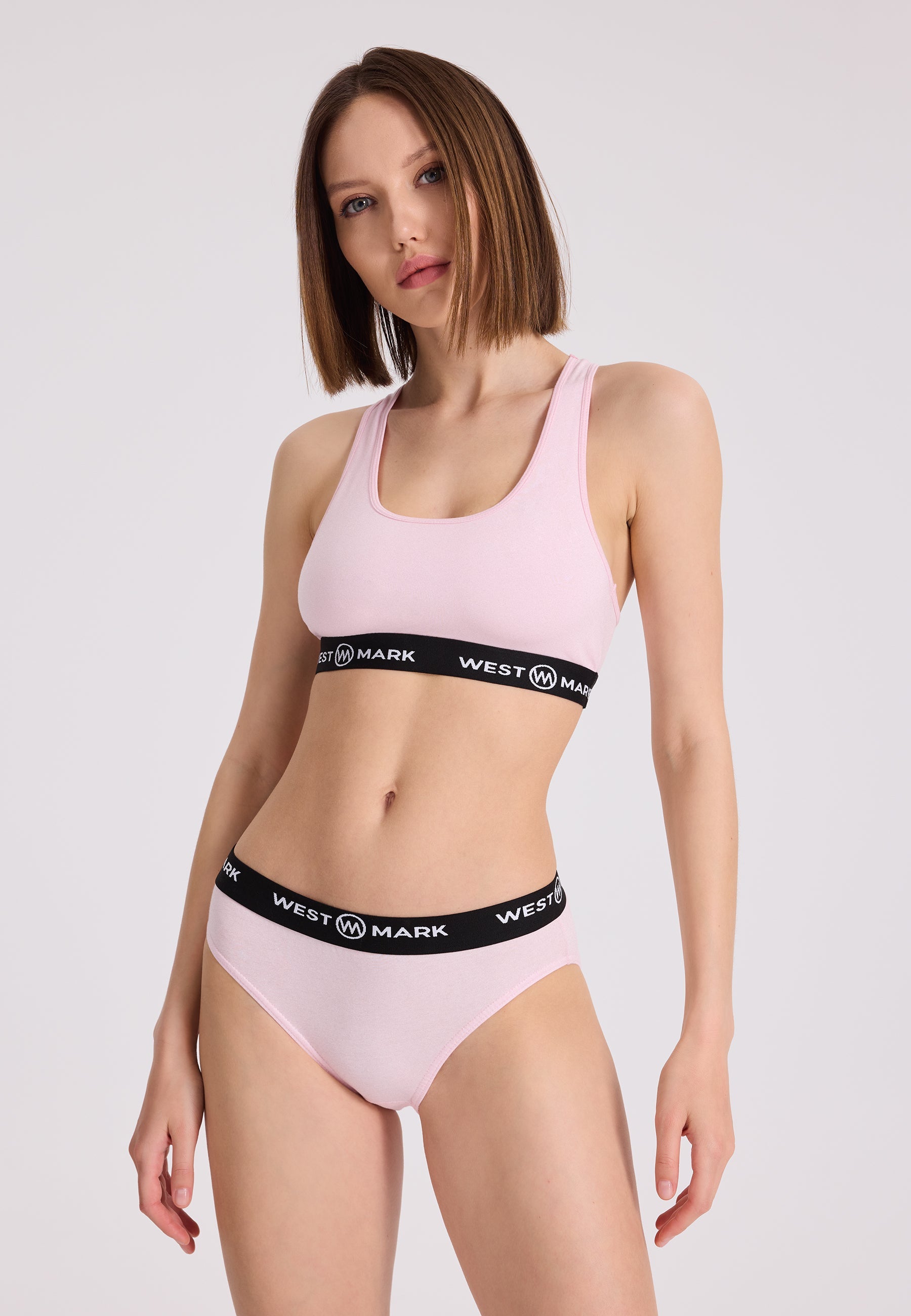4’lü Pembe Pamuk Elastan Karışımı Kadın Slip LILY - Underwear - Westmark London EU(TR) Store Organik Pamuklu Sürdürülebilir Moda