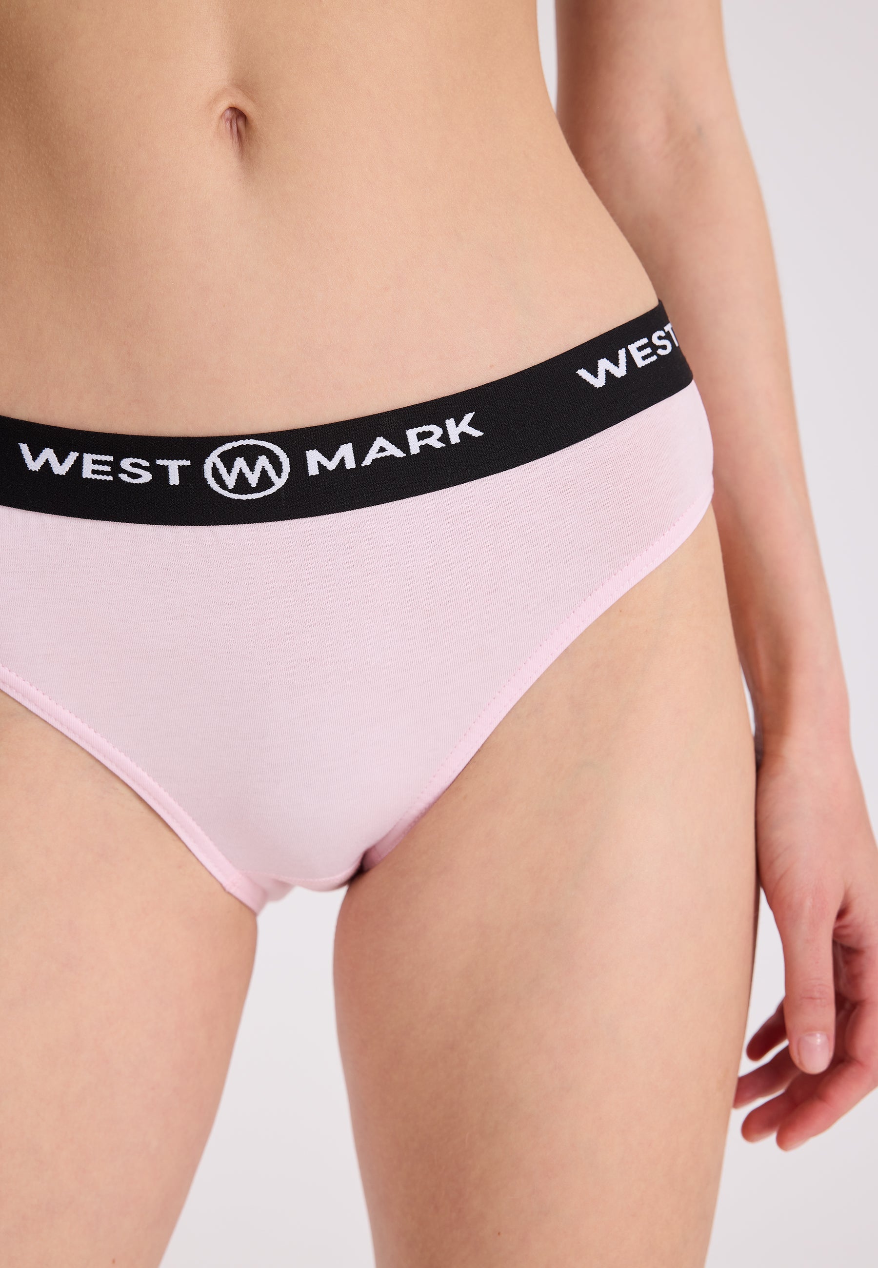4’lü Pembe Pamuk Elastan Karışımı Kadın Slip LILY - Underwear - Westmark London EU(TR) Store Organik Pamuklu Sürdürülebilir Moda