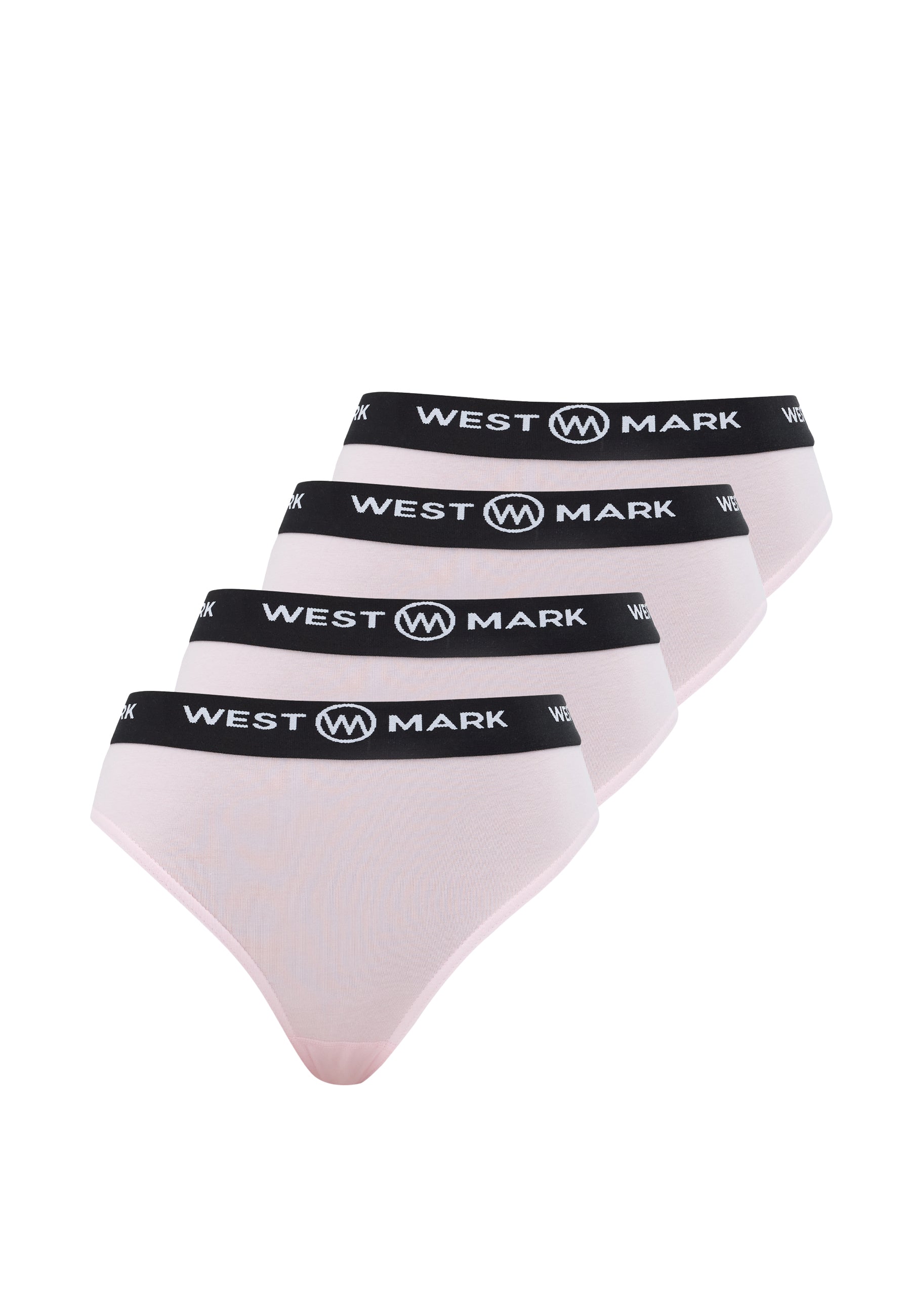 4’lü Pembe Pamuk Elastan Karışımı Kadın Thong LILY THONG - Underwear - Westmark London EU(TR) Store Organik Pamuklu Sürdürülebilir Moda