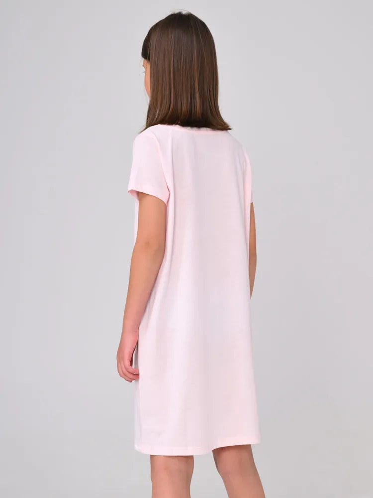 Pembe  Pamuk Kız Çocuk Gece Elbisesi LCLENA - Dress - Westmark London EU(TR) Store Organik Pamuklu Sürdürülebilir Moda