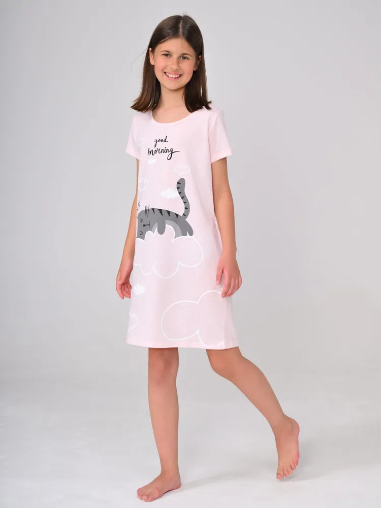 Pembe  Pamuk Kız Çocuk Gece Elbisesi LCLENA - Dress - Westmark London EU(TR) Store Organik Pamuklu Sürdürülebilir Moda