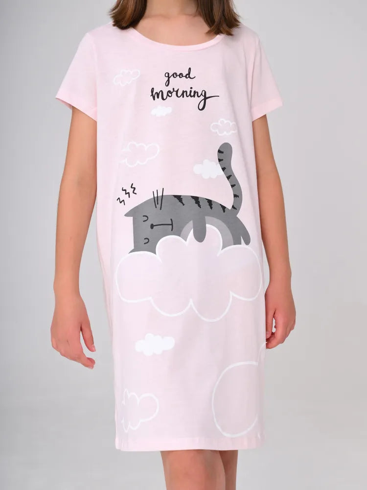 Pembe  Pamuk Kız Çocuk Gece Elbisesi LCLENA - Dress - Westmark London EU(TR) Store Organik Pamuklu Sürdürülebilir Moda