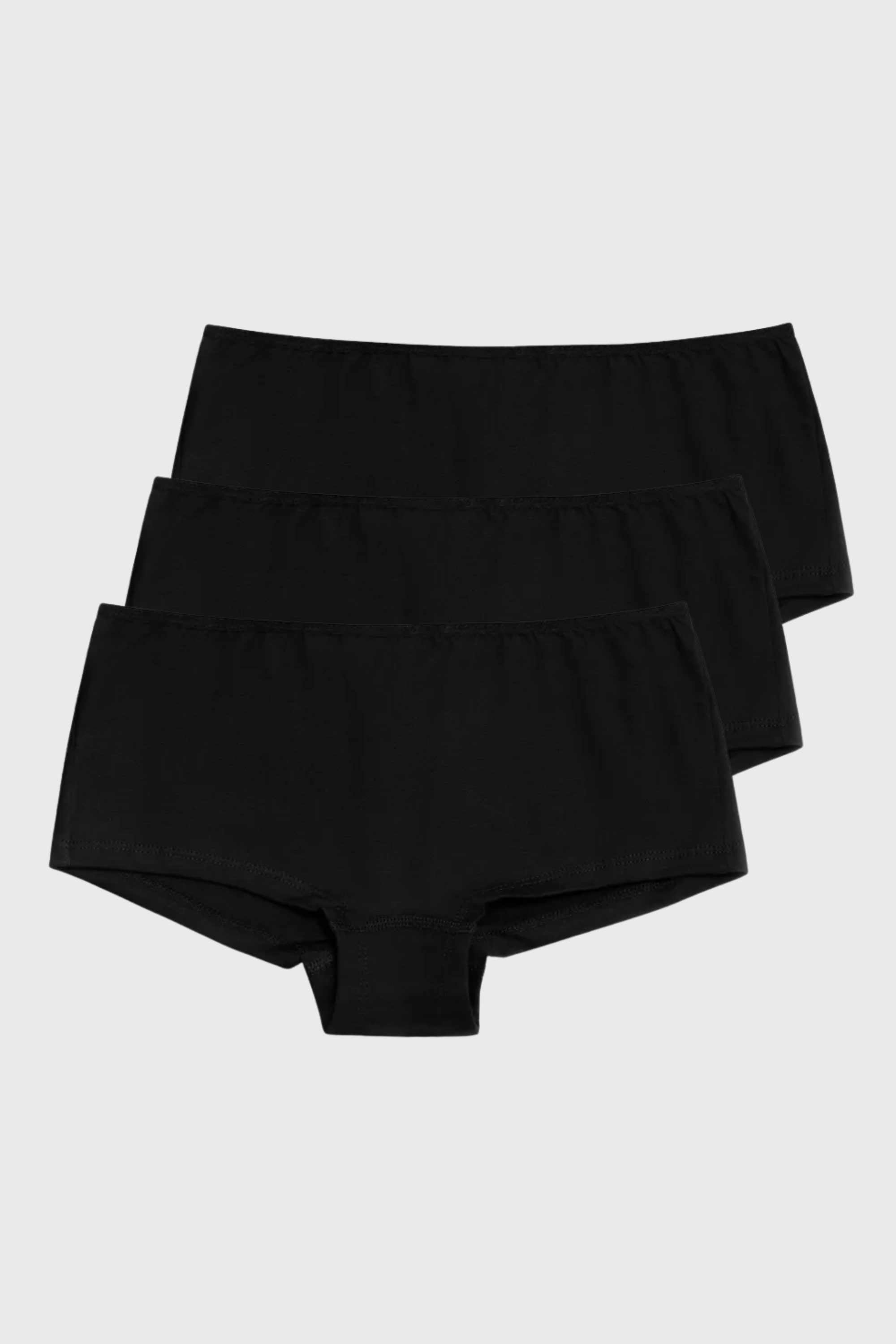 3'lü Siyah  Pamuk / Elastan Kız Çocuk Hipster Külot Seti LCIMARINA - Underwear - Westmark London EU(TR) Store Organik Pamuklu Sürdürülebilir Moda