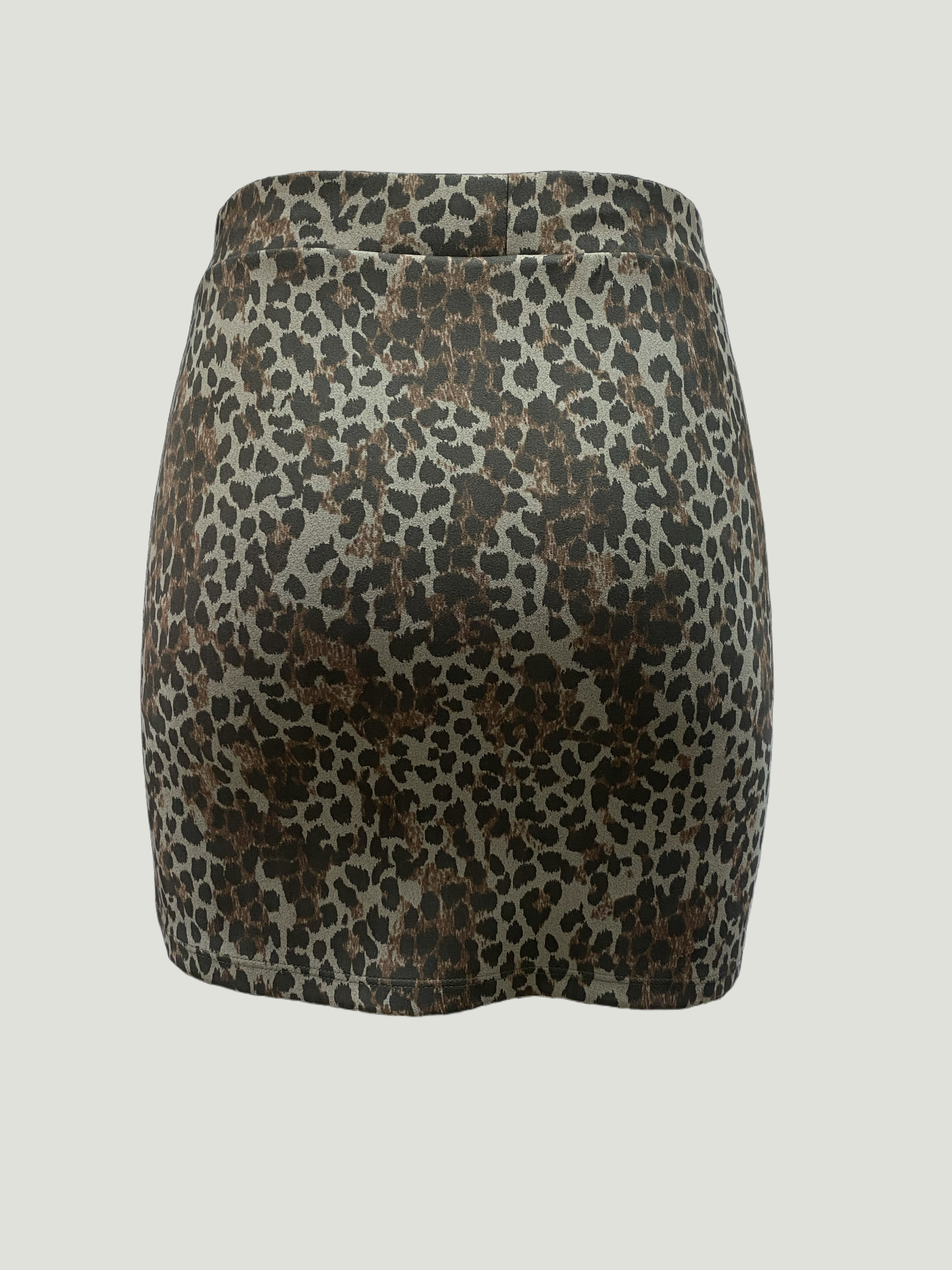 Leopar Desenli Orta Bel Kadın Etek JULIET