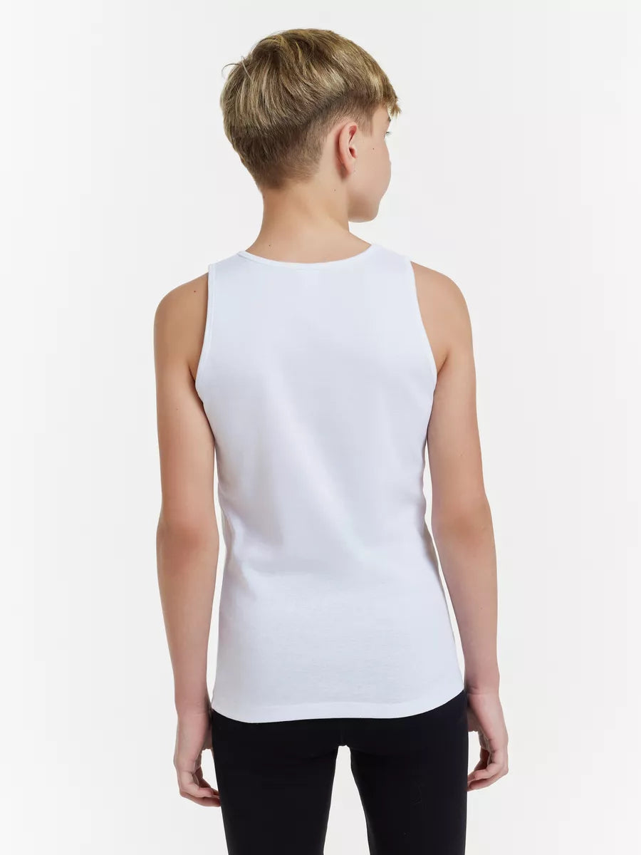 Beyaz  Pamuk Erkek Çocuk Atlet LCMICHAEL - Underwear - Westmark London EU(TR) Store Organik Pamuklu Sürdürülebilir Moda