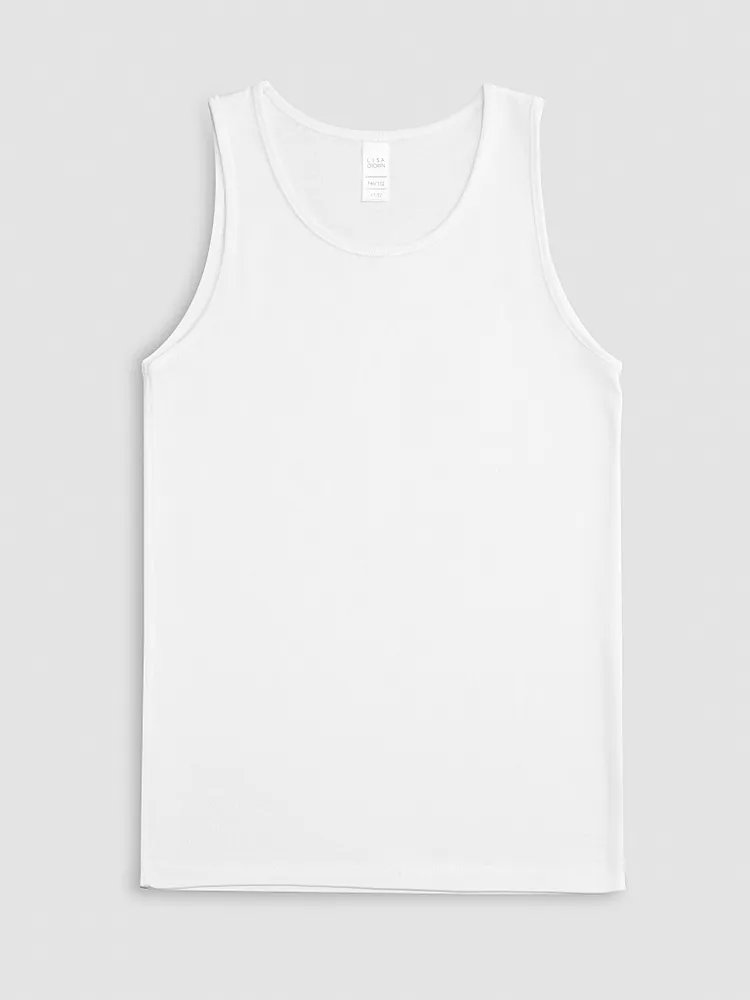 Beyaz  Pamuk Erkek Çocuk Atlet LCMICHAEL - Underwear - Westmark London EU(TR) Store Organik Pamuklu Sürdürülebilir Moda