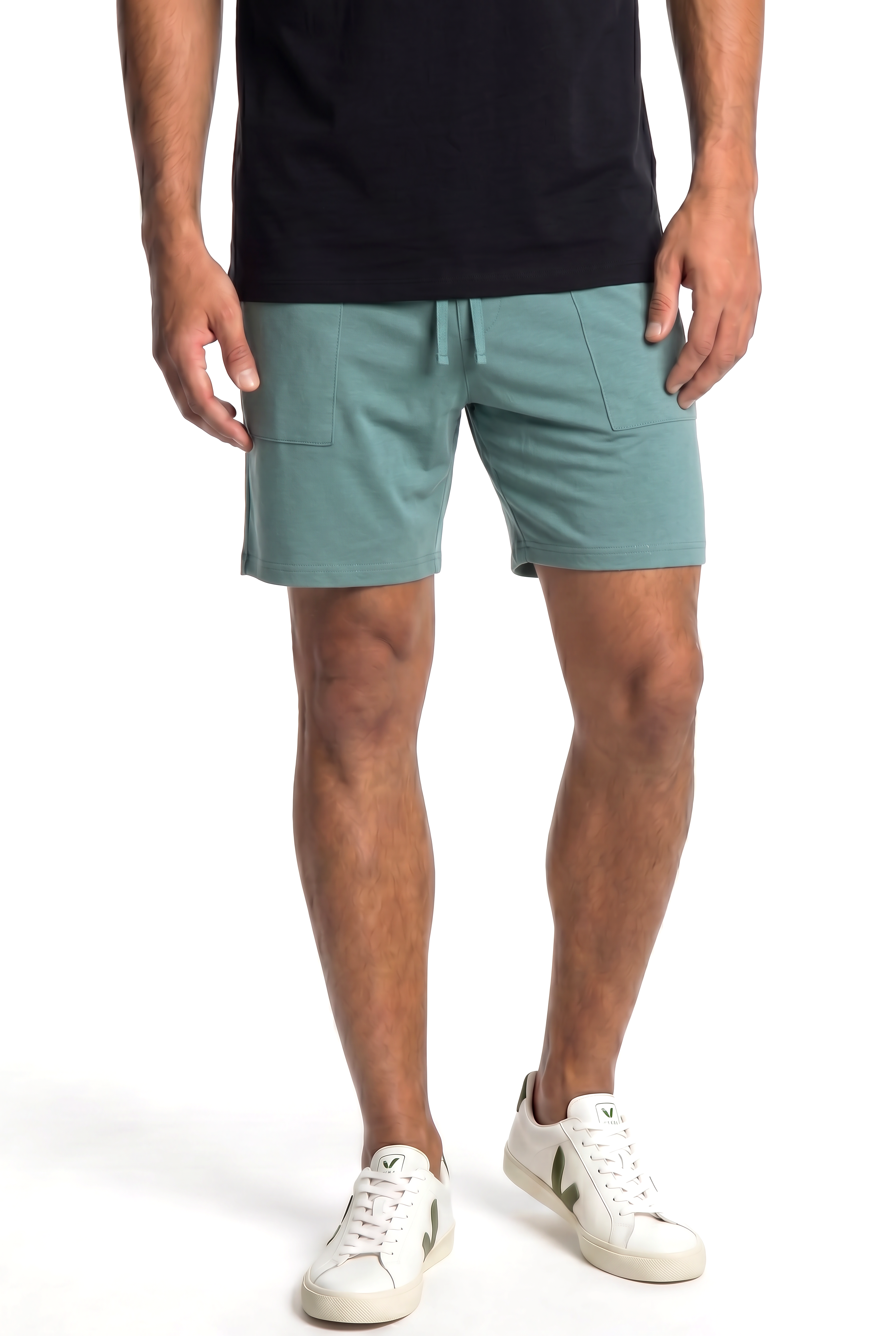 Yeşil Pamuklu Erkek Şort LCALEX - Short - Westmark London EU(TR) Store Organik Pamuklu Sürdürülebilir Moda