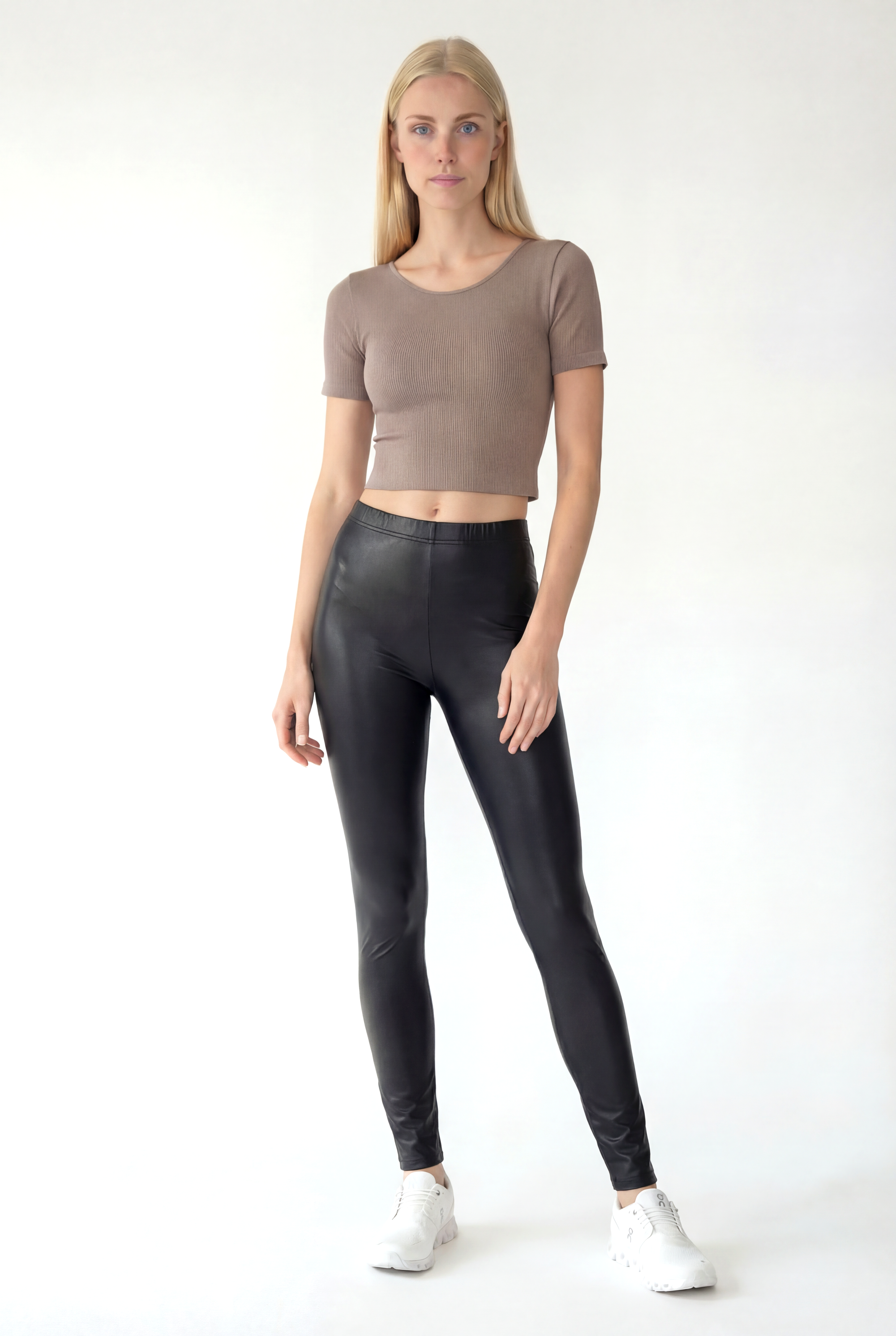 Siyah Lastikli Bel Kadın Tayt Lillian Long Legging - Sweatpant - Westmark London EU(TR) Store Organik Pamuklu Sürdürülebilir Moda