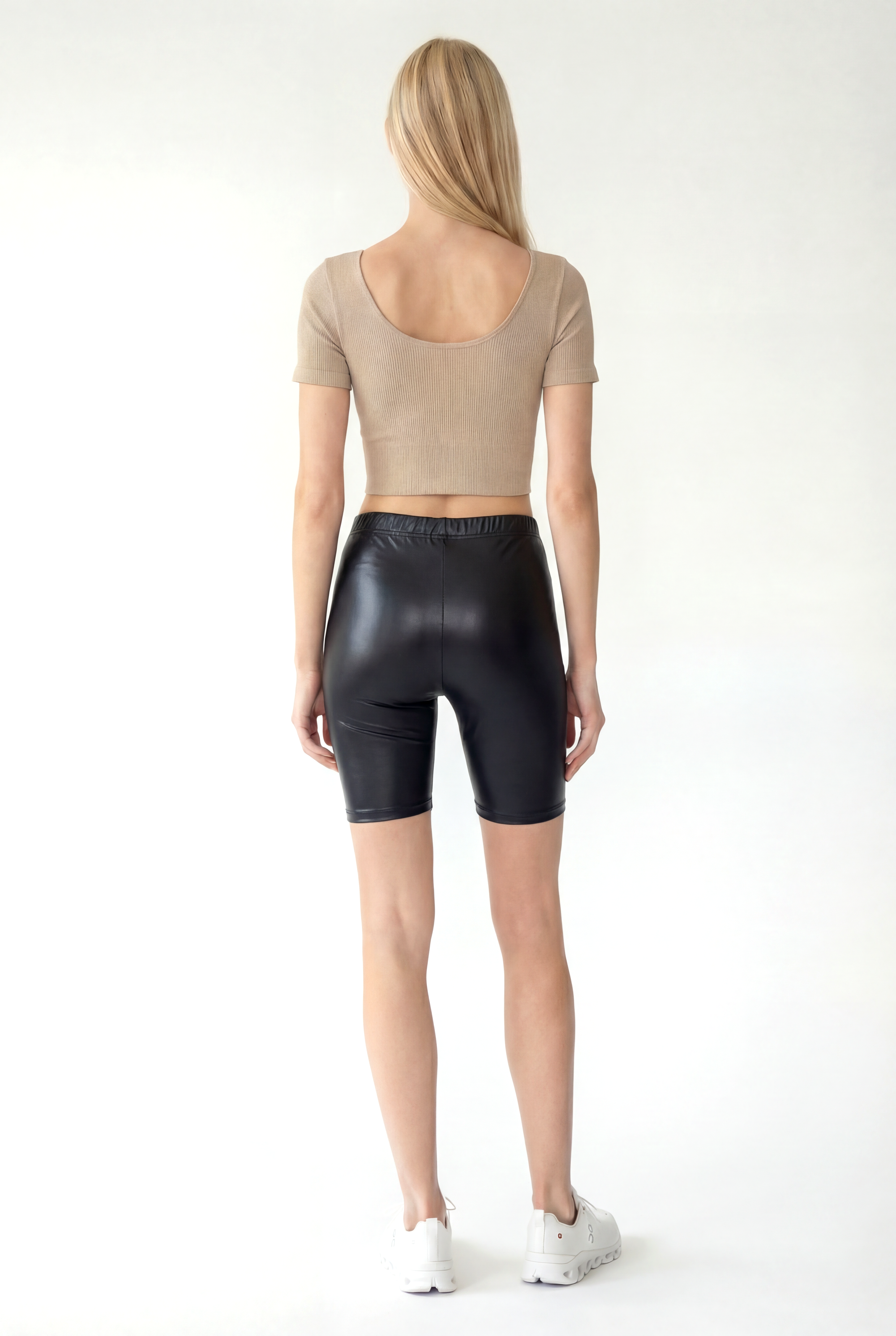 Siyah Polyester Elastan Karışımlı Kadın Biker Şort LUCINE BIKE SHORTS - Sweatpant - Westmark London EU(TR) Store Organik Pamuklu Sürdürülebilir Moda