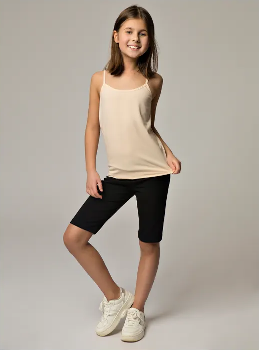 Siyah  Pamuk /  Elastan Kız Çocuk Cycling Şort LCMARIA - Short - Westmark London EU(TR) Store Organik Pamuklu Sürdürülebilir Moda