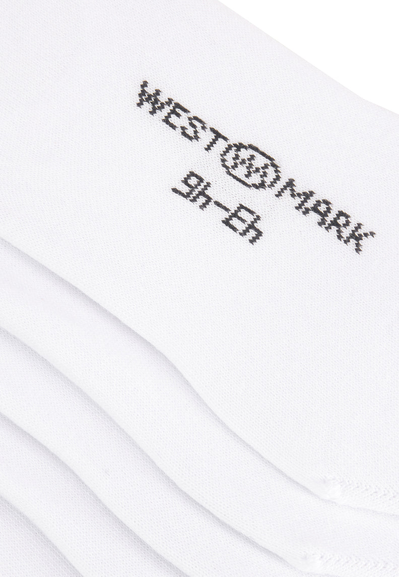 INVISIBLE SOCKS 6-PACK in White - Socks - Westmark London EU(TR) Store Organik Pamuklu Sürdürülebilir Moda