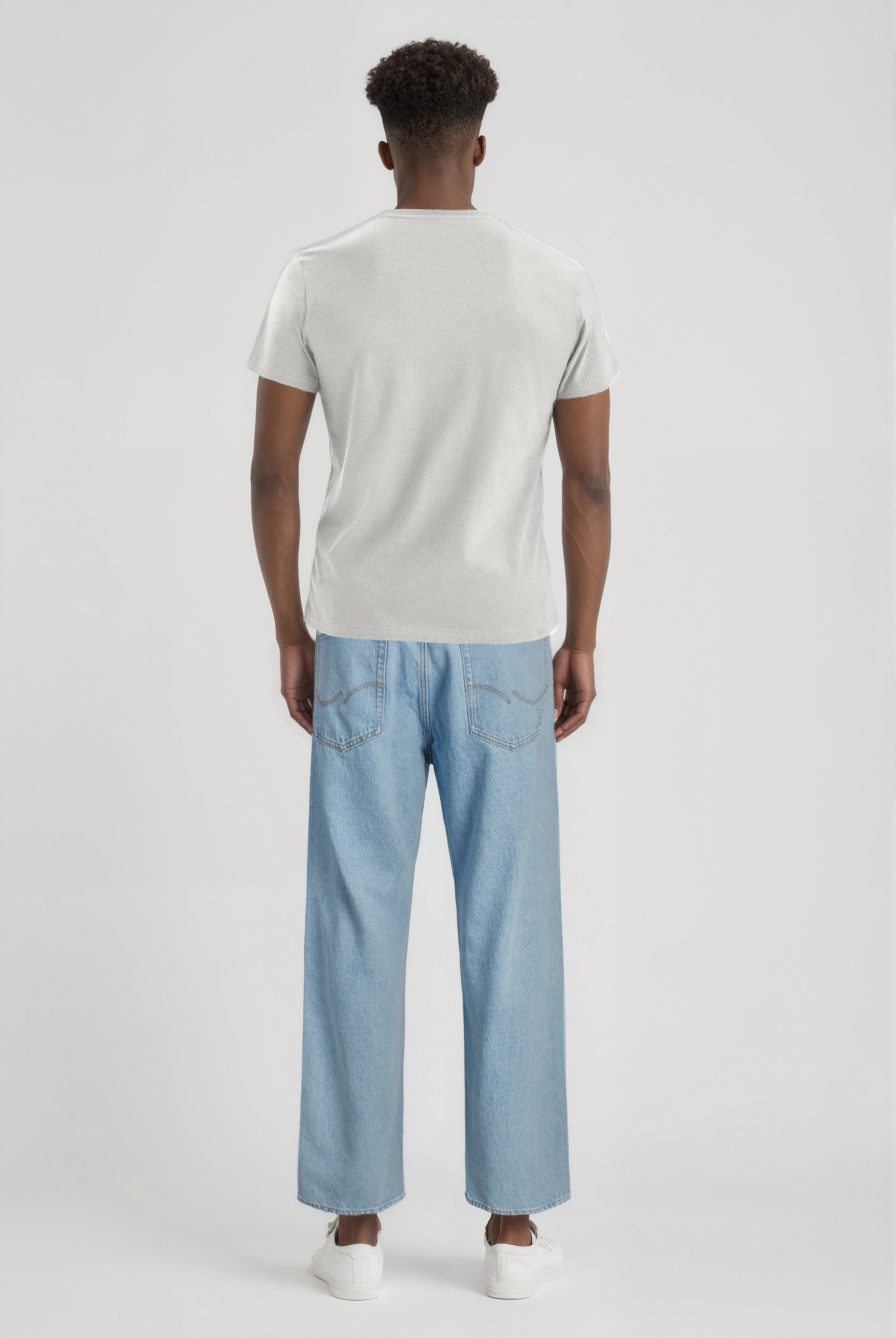 Kırık Beyaz Bisiklet Yaka Kısa Kollu Erkek T-Shirt WILLIAM - T-Shirt - Westmark London EU(TR) Store Organik Pamuklu Sürdürülebilir Moda