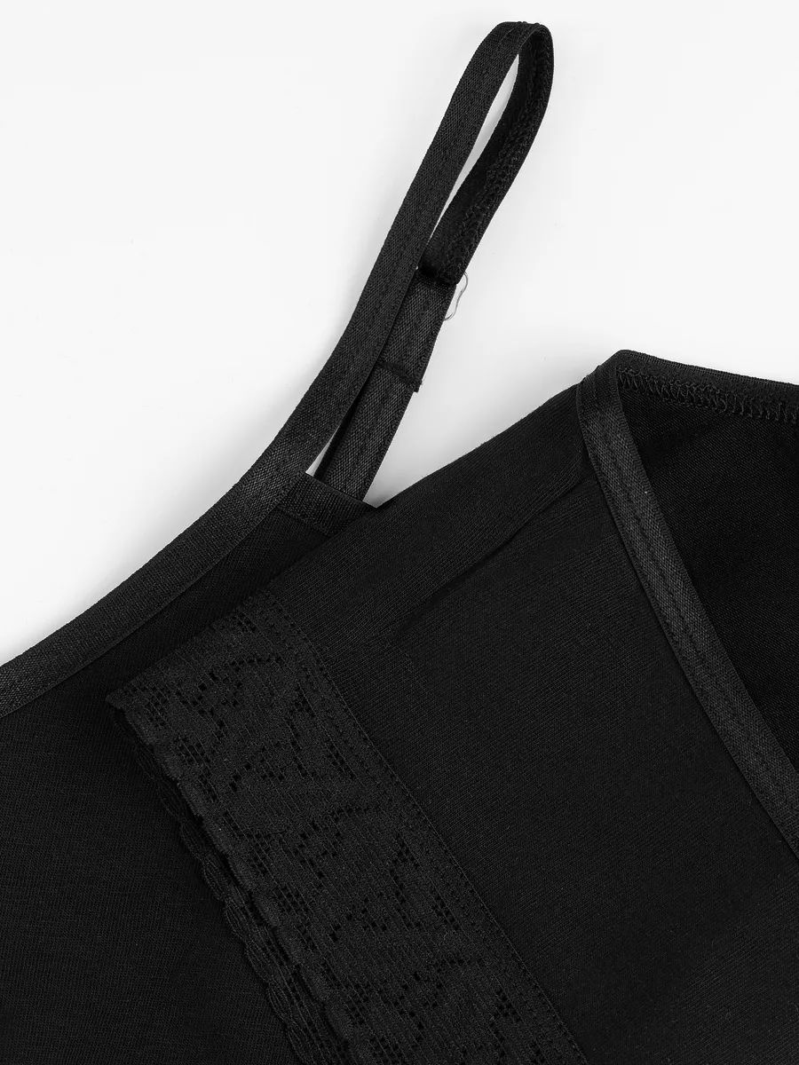 3'lü Siyah  Pamuk /  Elastan Kız Çocuk Alttan Dantelli Bustiyer Set LCALISA - Underwear - Westmark London EU(TR) Store Organik Pamuklu Sürdürülebilir Moda