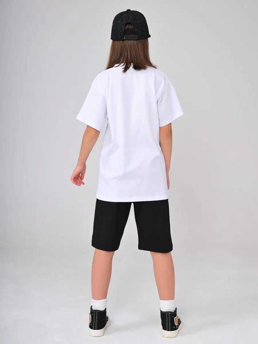 Siyah Pamuk Unisex Çocuk Şort LCLEO - Short - Westmark London EU(TR) Store Organik Pamuklu Sürdürülebilir Moda