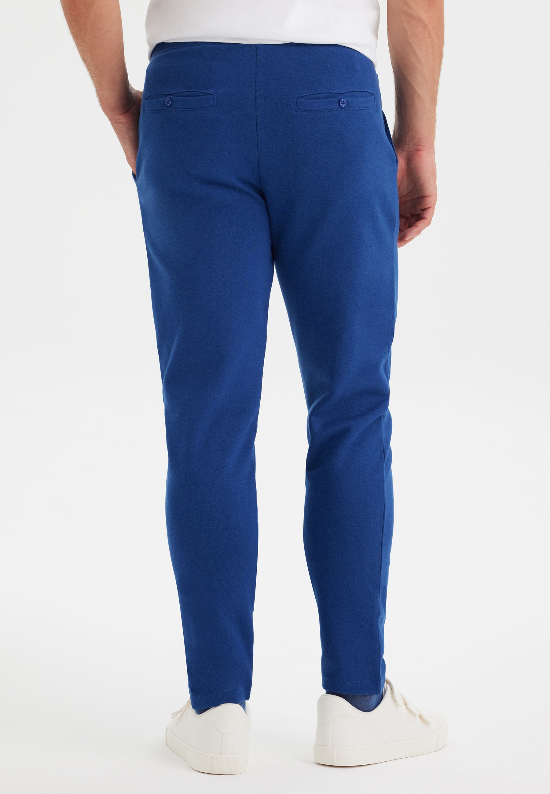 Mavi Cepli Pamuklu Düz Paça Regular Fit Erkek Eşofman Altı CORE SWEATPANTS - Sweatpant - Westmark London EU(TR) Store Organik Pamuklu Sürdürülebilir Moda