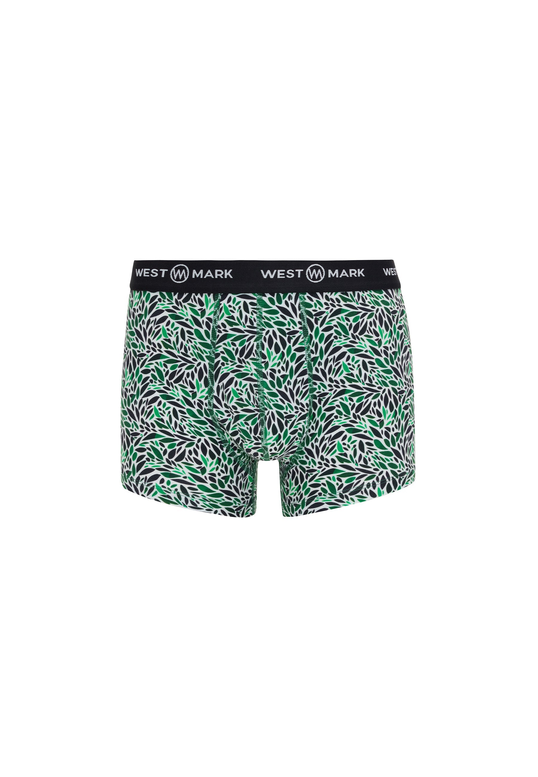 3'lü Yeşil Siyah Desenli Erkek Boxer Seti OSCAR WMBOTANIC - Underwear - Westmark London EU(TR) Store Organik Pamuklu Sürdürülebilir Moda