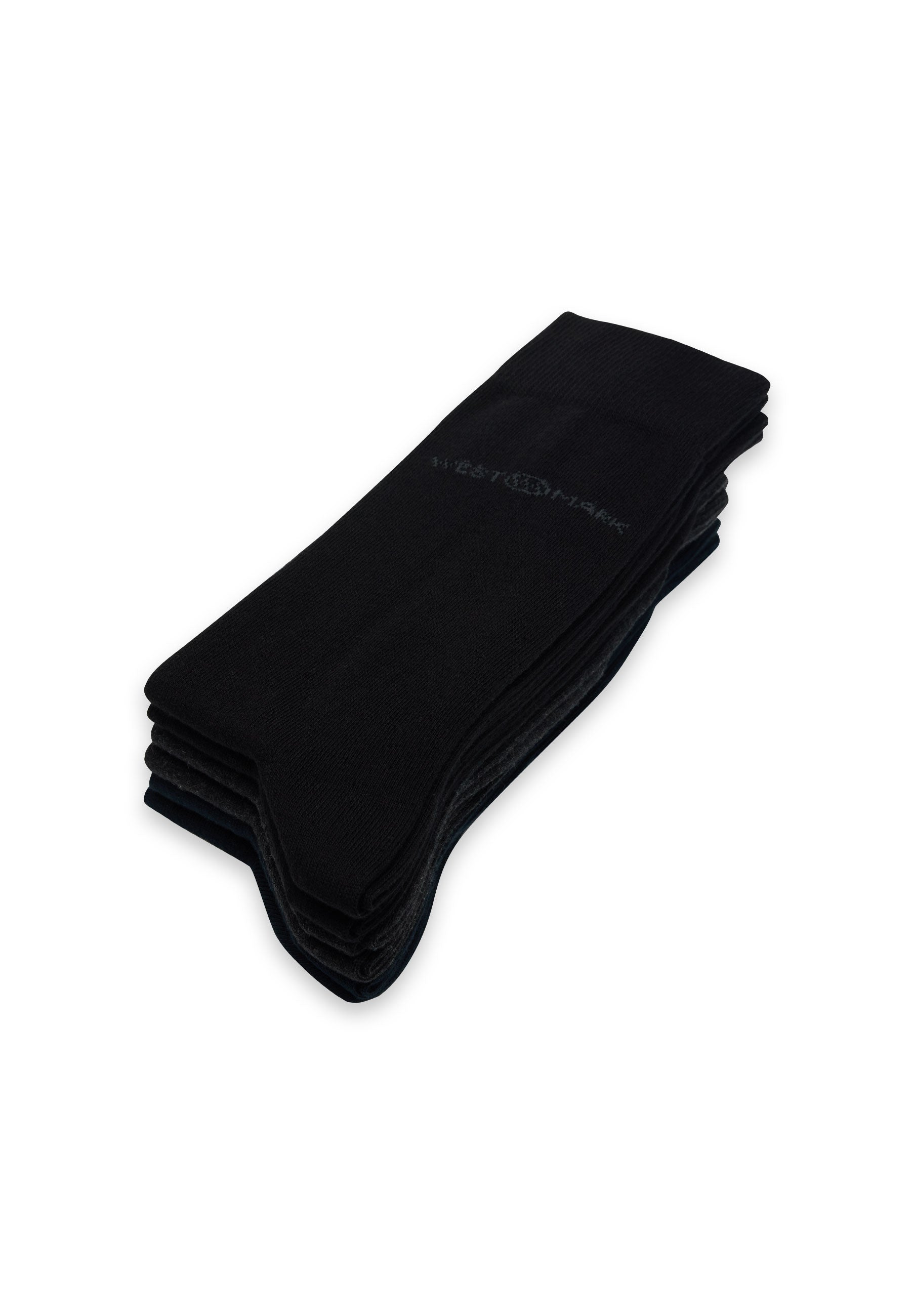 6’lı Siyah Lacivert Antrasit Pamuk Karışımlı Klasik Erkek Çorap Seti CLASSIC BUSINESS - Socks - Westmark London EU(TR) Store Organik Pamuklu Sürdürülebilir Moda
