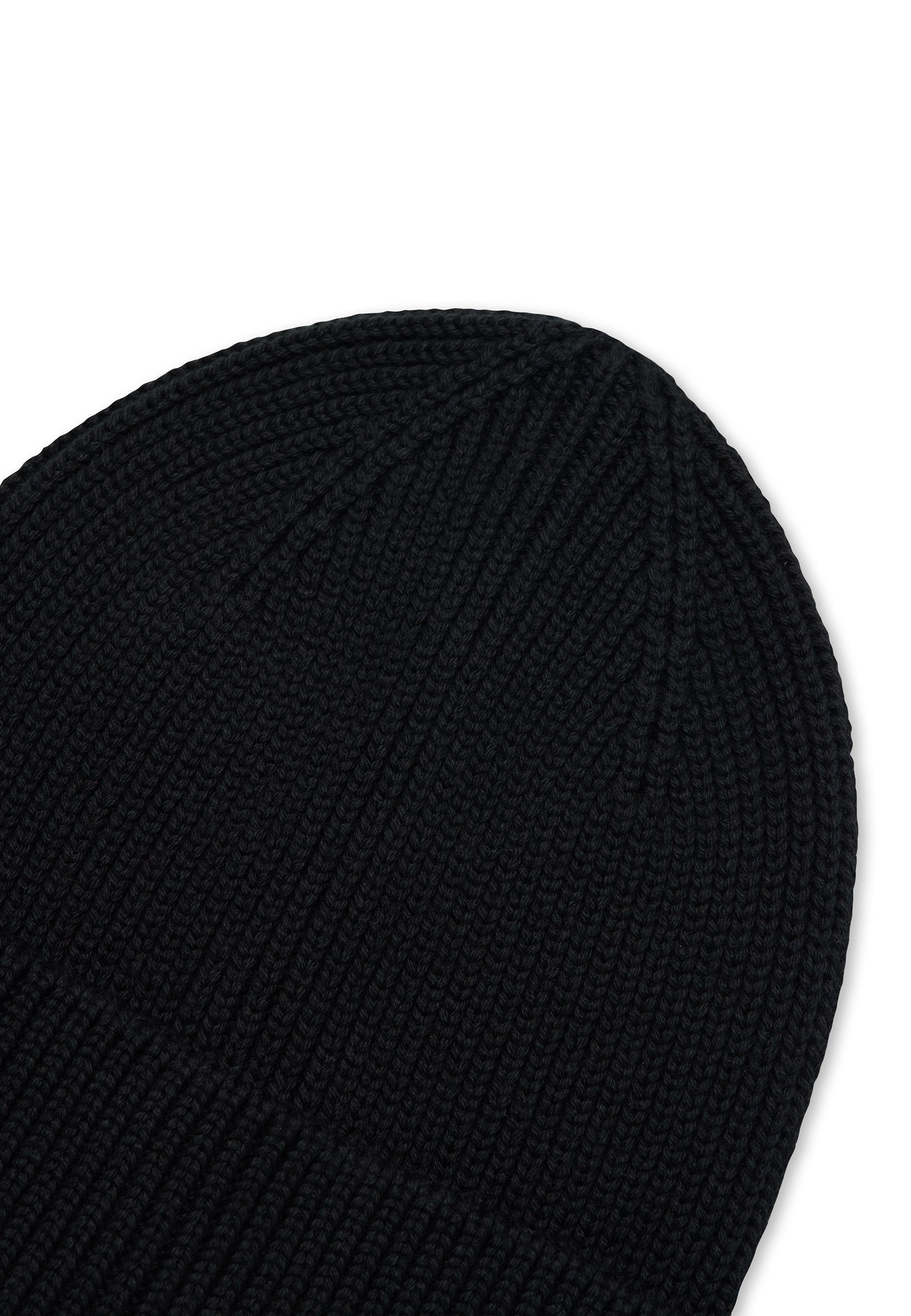 Siyah Örme Unisex Bere WMHENRY - Hat - Westmark London EU(TR) Store Organik Pamuklu Sürdürülebilir Moda