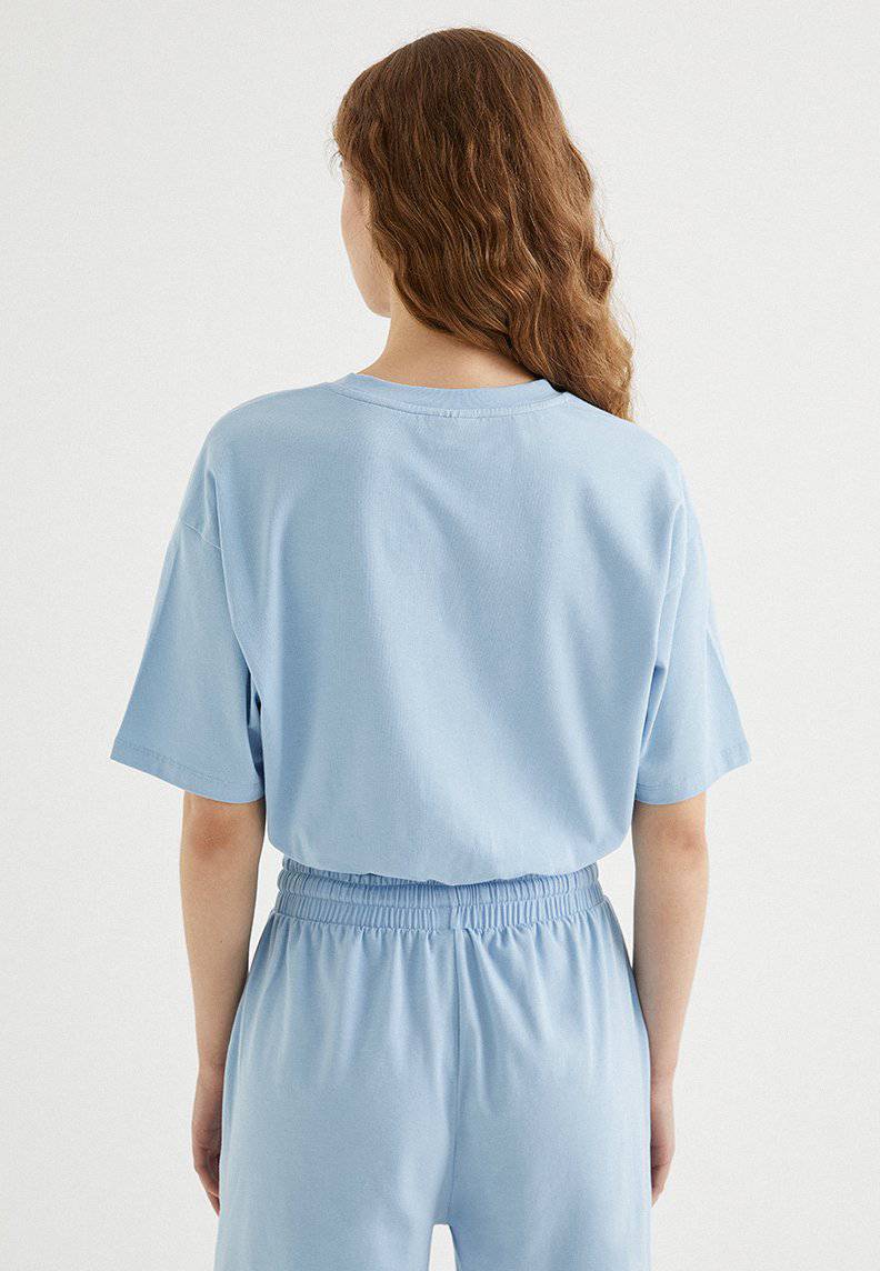 TOUCH CROP SET in Powder Blue - Set - Westmark London EU(TR) Store Organik Pamuklu Sürdürülebilir Moda