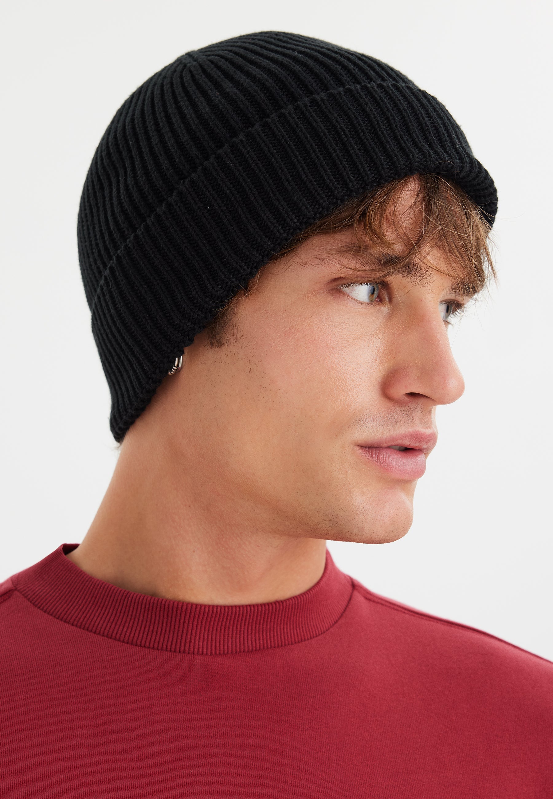 Siyah Örme Unisex Bere WMHENRY - Hat - Westmark London EU(TR) Store Organik Pamuklu Sürdürülebilir Moda