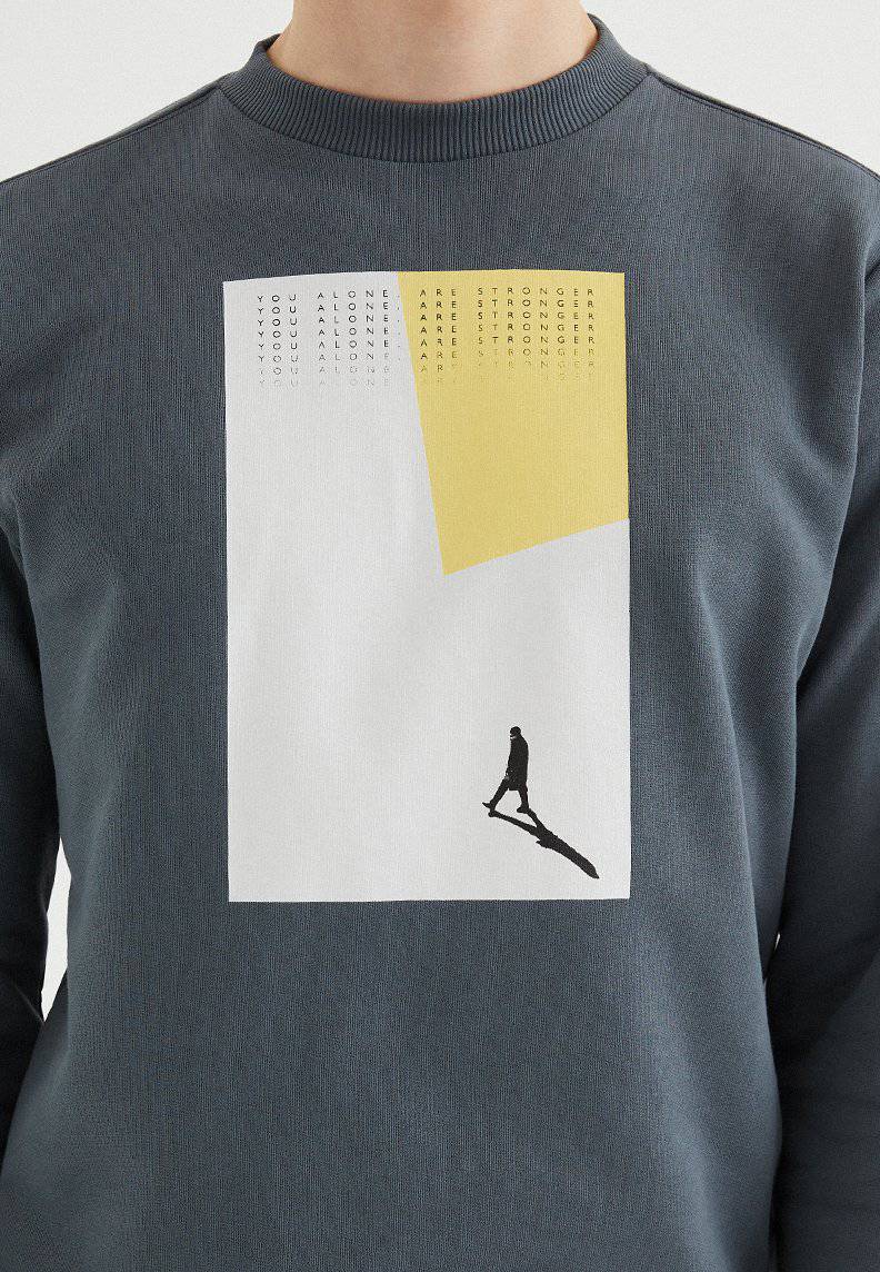 ALONE SWEAT - Sweatshirt - Westmark London EU(TR) Store Organik Pamuklu Sürdürülebilir Moda