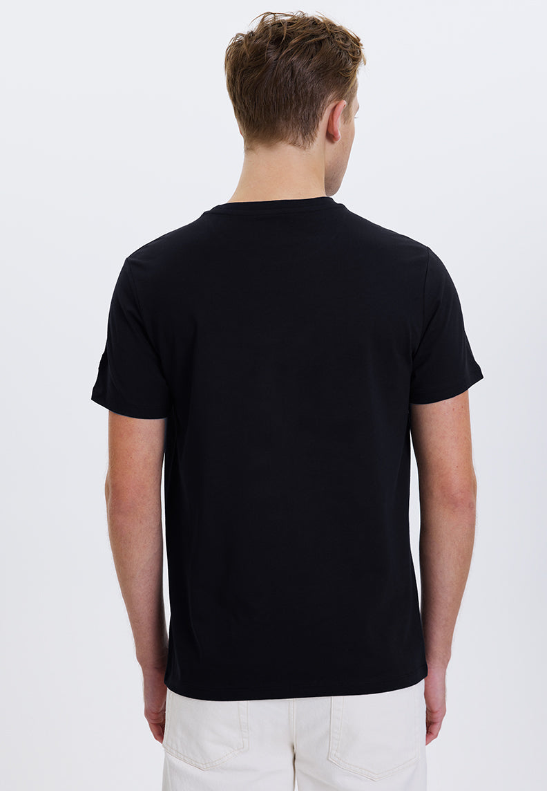 WMLINE MEET TEE in Black - T-Shirt - Westmark London EU(TR) Store Organik Pamuklu Sürdürülebilir Moda