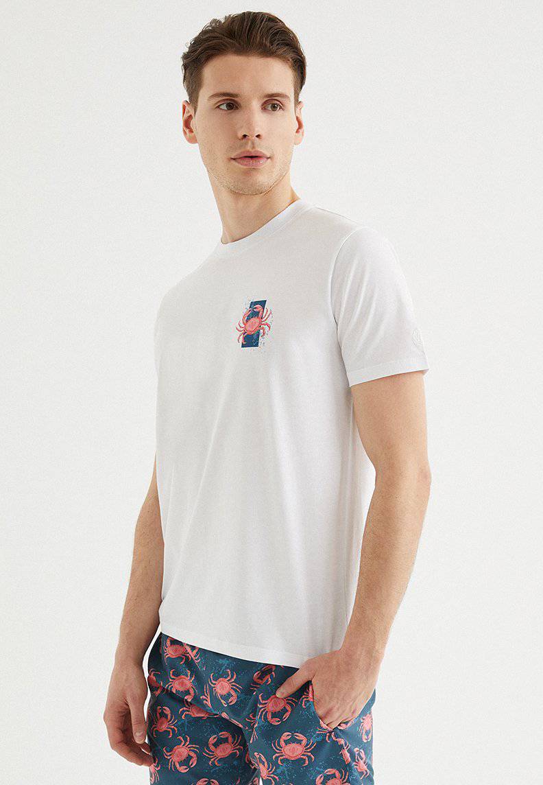 CRAB TEE - T-Shirt - Westmark London EU(TR) Store Organik Pamuklu Sürdürülebilir Moda