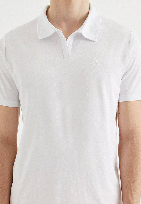 VITAL POLO in White - T-Shirt - Westmark London EU(TR) Store Organik Pamuklu Sürdürülebilir Moda