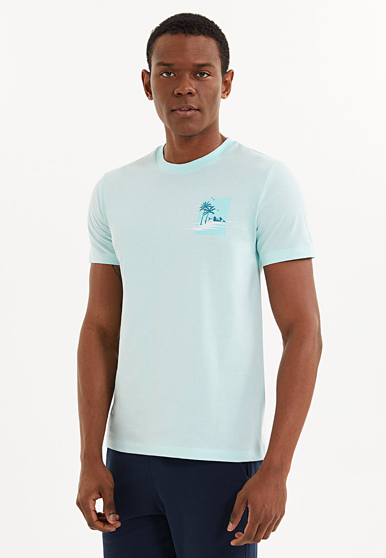 TROPICAL ISLAND TEE- T-Shirt - Westmark London EU(TR) Store Organik Pamuklu Sürdürülebilir Moda