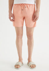 SOLID SWIM SHORTS in Coral Cloud - Swim Shorts - Westmark London EU(TR) Store Organik Pamuklu Sürdürülebilir Moda