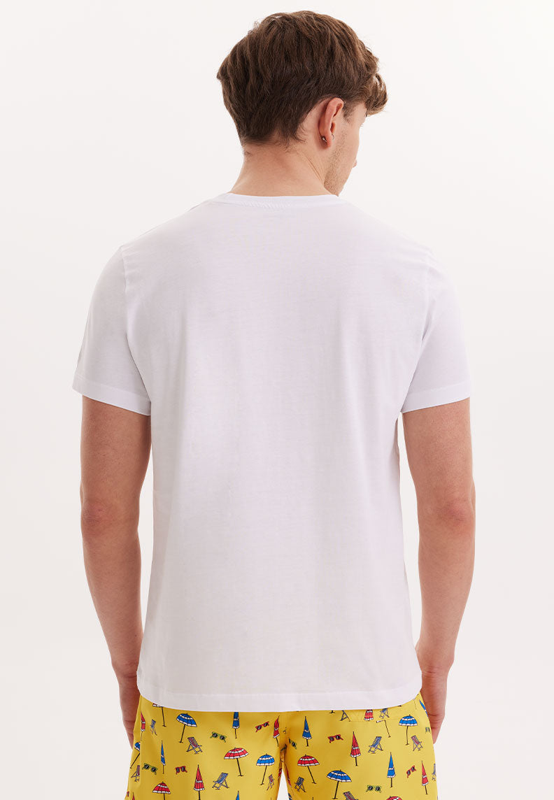 WMCHEST SUMMER TEE in White - T-Shirt - Westmark London EU(TR) Store Organik Pamuklu Sürdürülebilir Moda