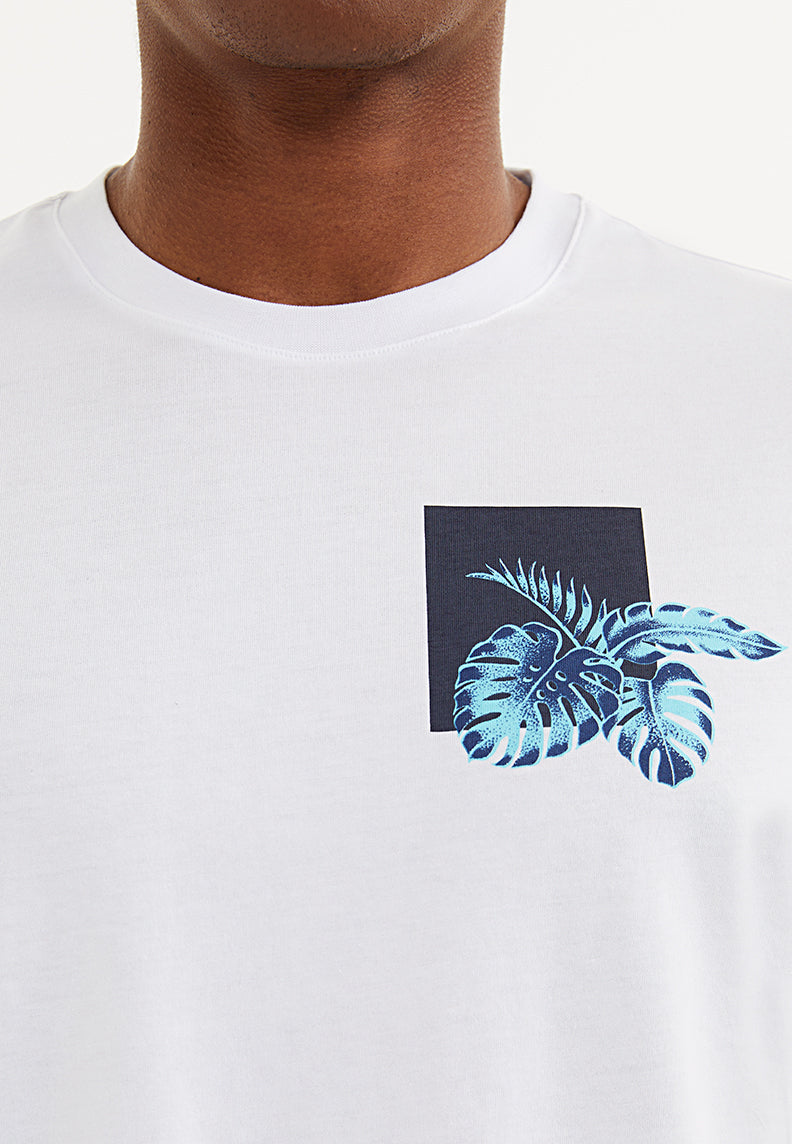 DARK LEAVES TEE - T-Shirt - Westmark London EU(TR) Store Organik Pamuklu Sürdürülebilir Moda