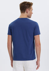 WMWINTER PATH TEE in Blue Quartz - T-Shirt - Westmark London EU(TR) Store Organik Pamuklu Sürdürülebilir Moda
