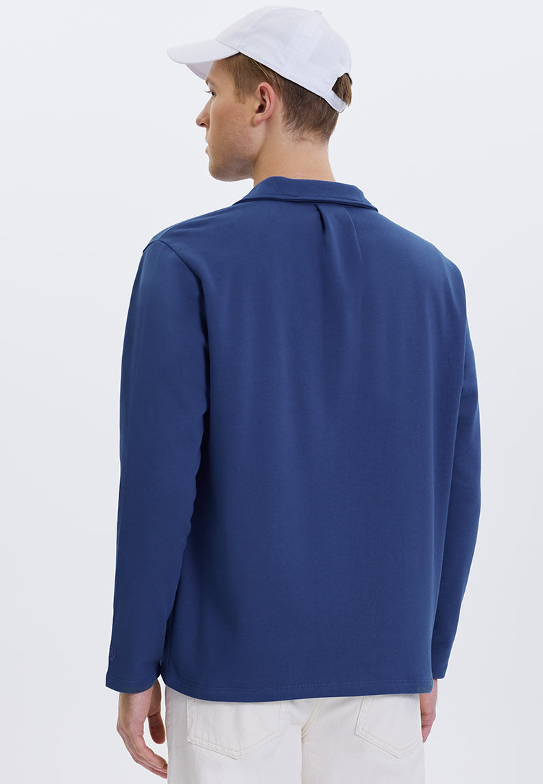 CORE OVERSHIRT in Blue Quartz - Overshirt - Westmark London EU(TR) Store Organik Pamuklu Sürdürülebilir Moda