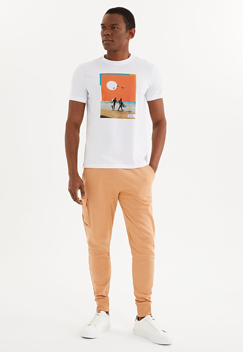 SURFER COLLAGE TEE - T-Shirt - Westmark London EU(TR) Store Organik Pamuklu Sürdürülebilir Moda