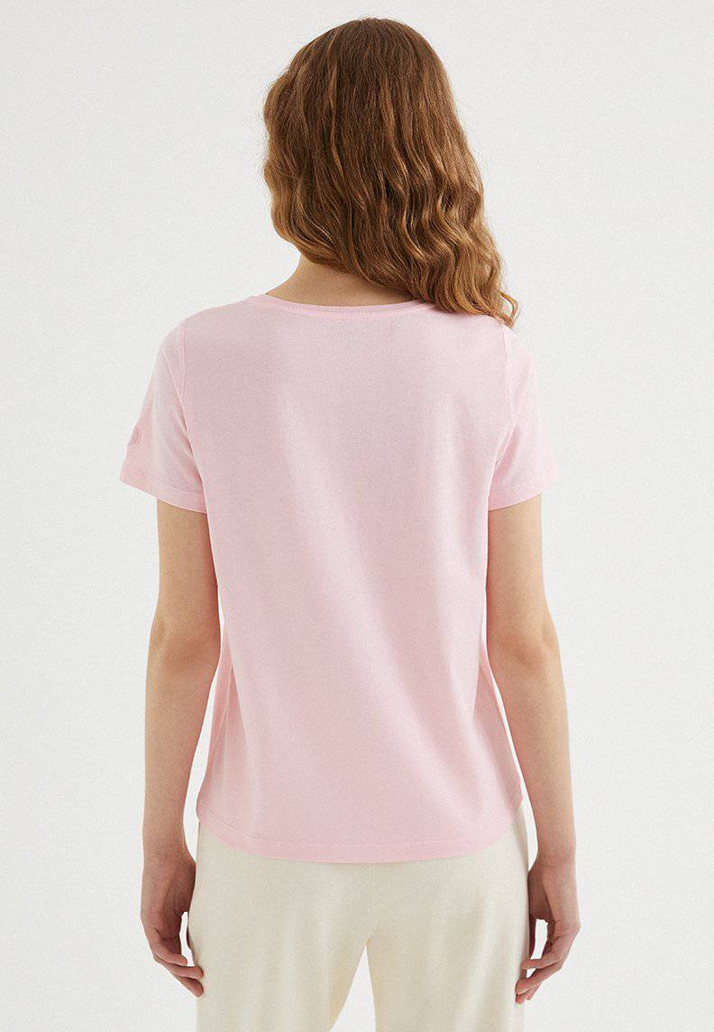 WATERCOLOUR FLAMINGO TEE - T-Shirt - Westmark London EU(TR) Store Organik Pamuklu Sürdürülebilir Moda