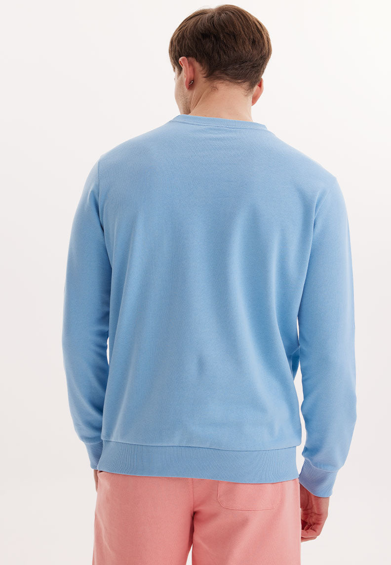 WMVIEW SAIL SWEAT in Blissful Blue - Sweatshirt - Westmark London EU(TR) Store Organik Pamuklu Sürdürülebilir Moda