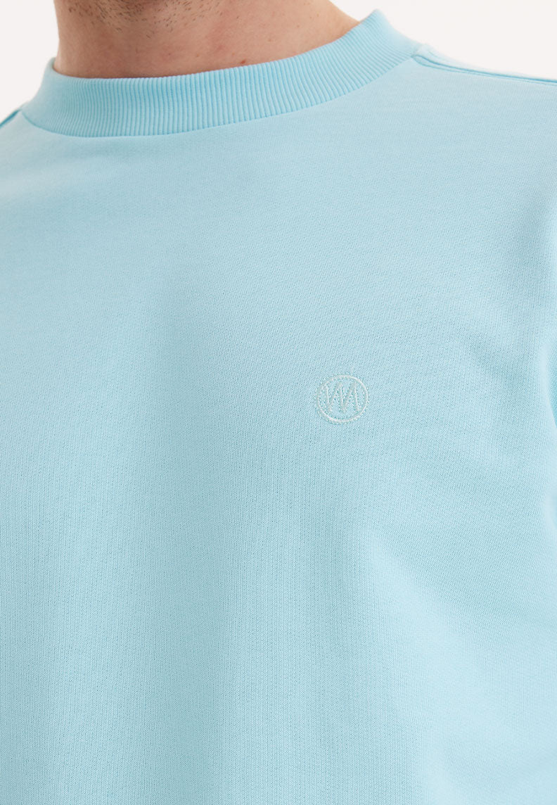 CORE O-NECK SWEAT in Tropical Breeze - Sweatshirt - Westmark London EU(TR) Store Organik Pamuklu Sürdürülebilir Moda