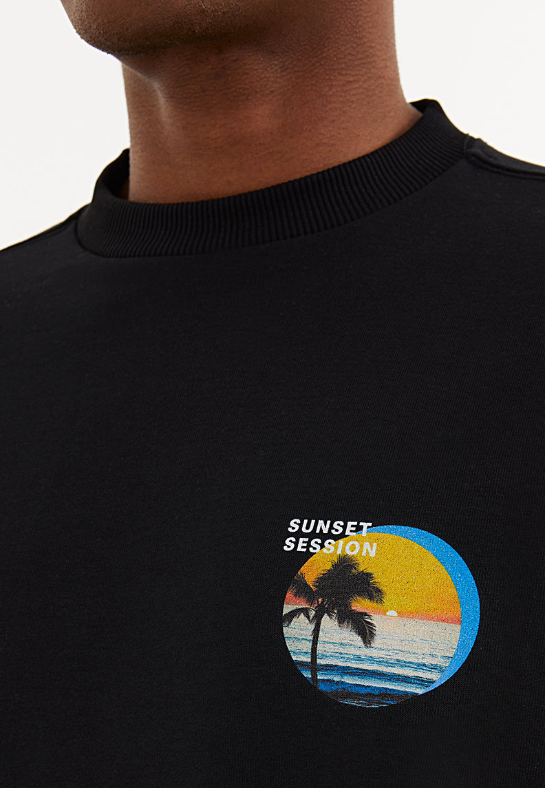 SUNSET COLLAGE SWEAT - Sweatshirt - Westmark London EU(TR) Store Organik Pamuklu Sürdürülebilir Moda