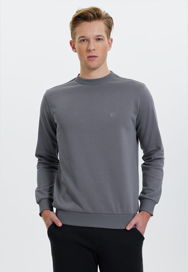 CORE O-NECK SWEAT in Quiet Shade – Sweatshirt - Westmark London EU(TR) Store Organik Pamuklu Sürdürülebilir Moda