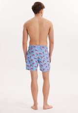 WMANIMAL PRAWN SWIM SHORTS in Lila AOP - Swim Shorts - Westmark London EU(TR) Store Organik Pamuklu Sürdürülebilir Moda